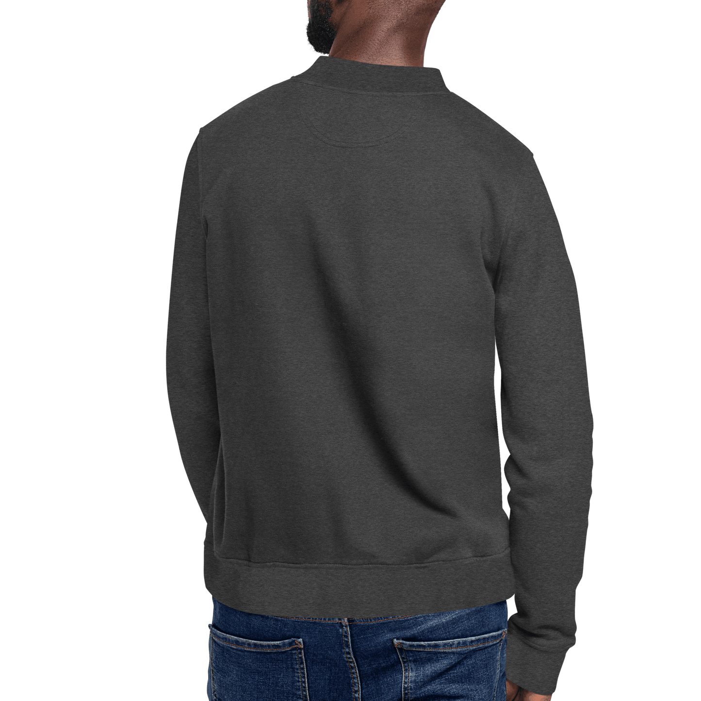 'Simply Barker' Embroidered Champion Bomber Jacket - barkerclothing