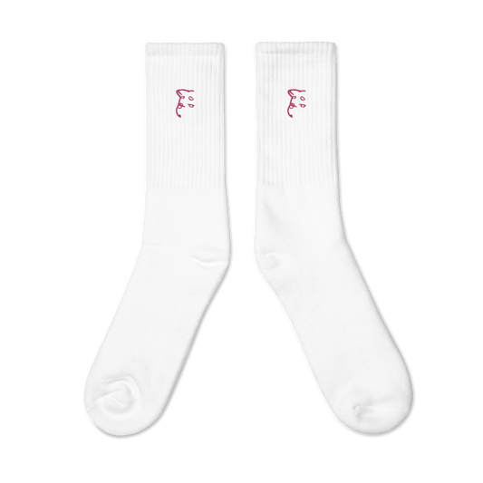 Simply Barker Embroidered Socks - barkerclothing