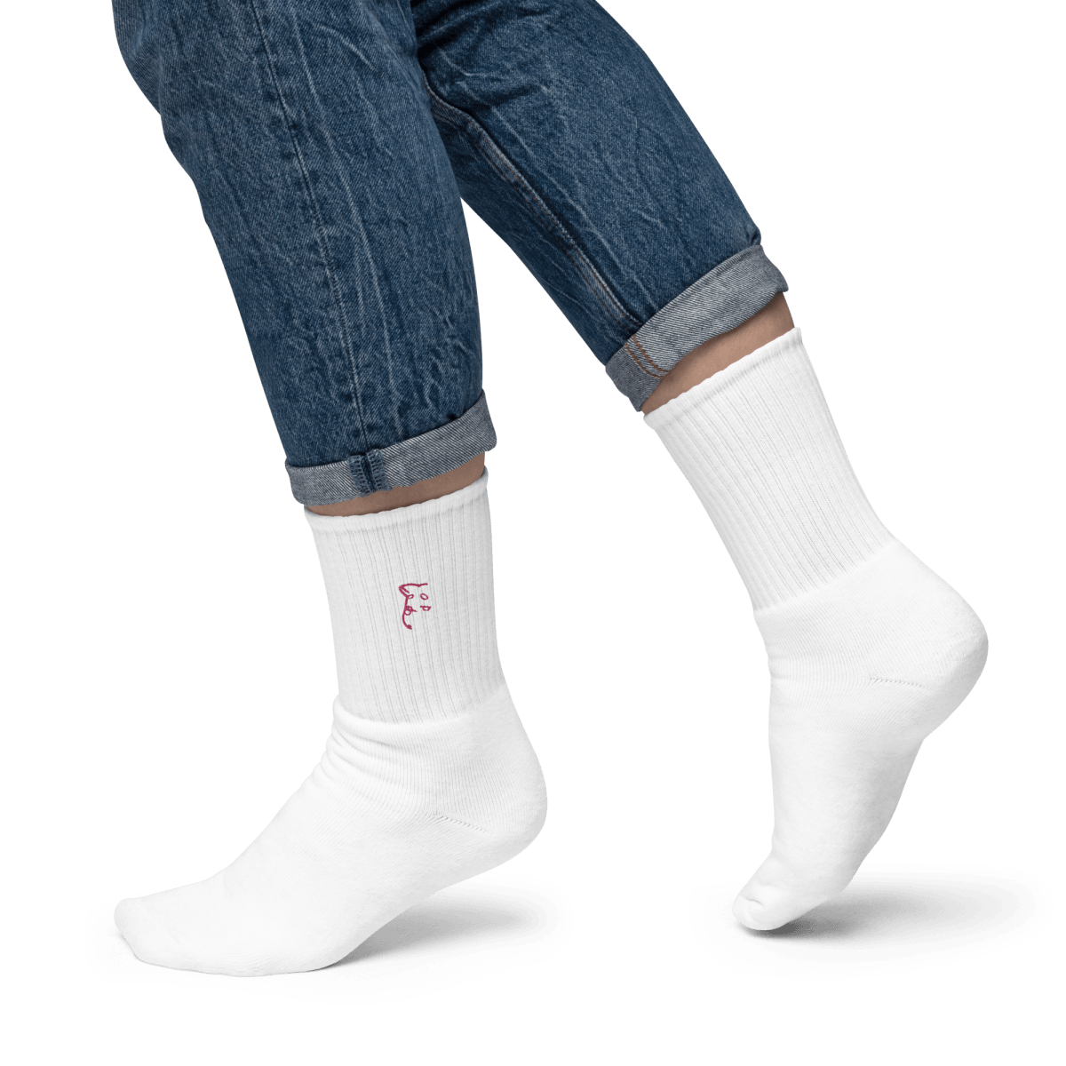 Simply Barker Embroidered Socks - barkerclothing