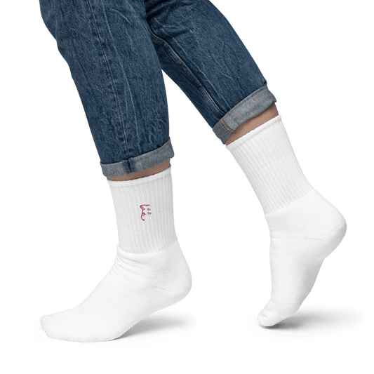 Simply Barker Embroidered Socks - barkerclothing