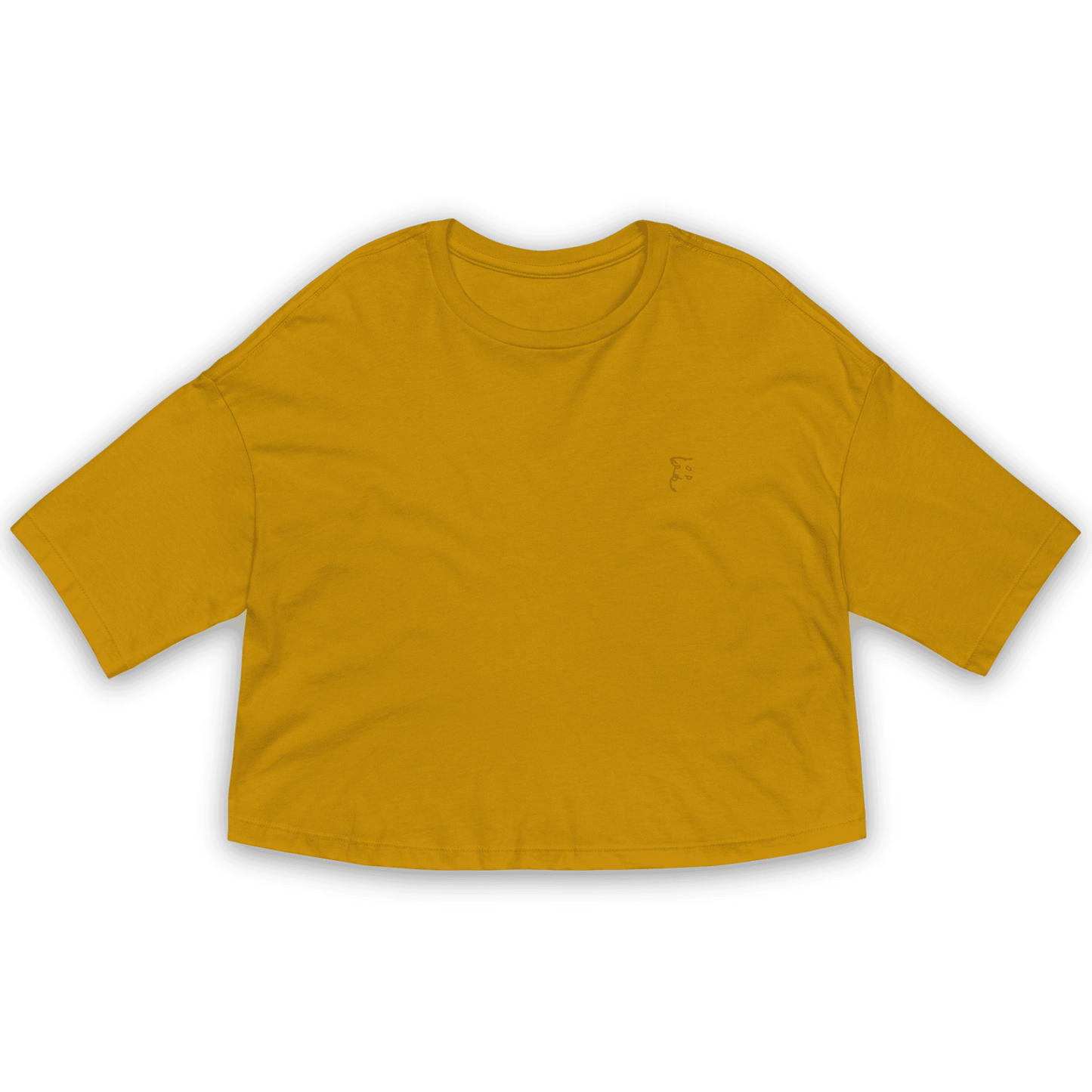 'Simply Barker' Loose Drop Shoulder Crop Top - barkerclothing