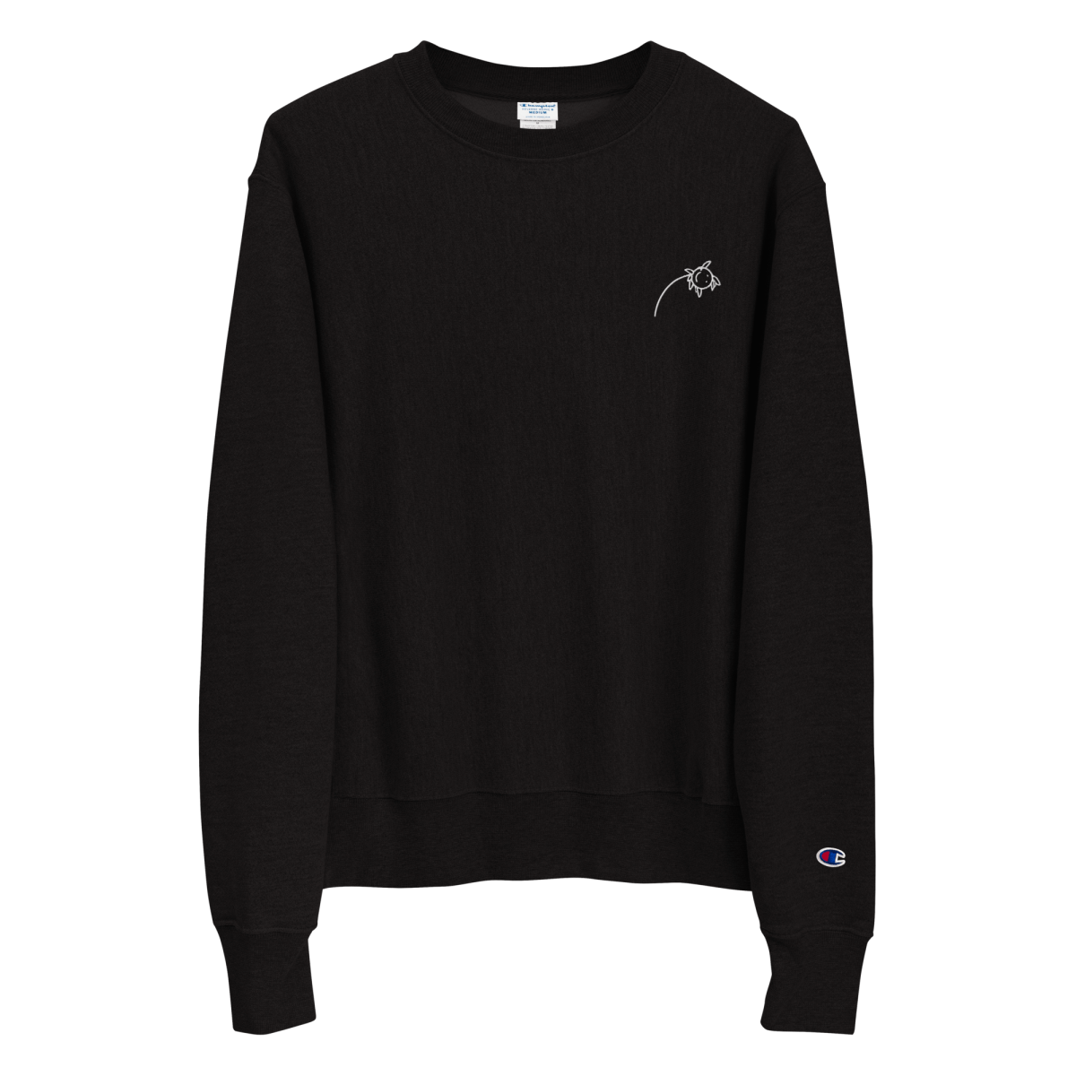 'Smiling Nonetheless' Champion Sweatshirt - barkerclothing
