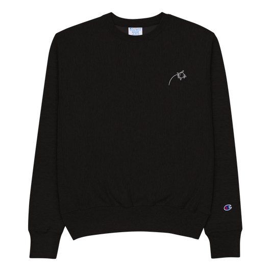 'Smiling Nonetheless' Champion Sweatshirt - barkerclothing