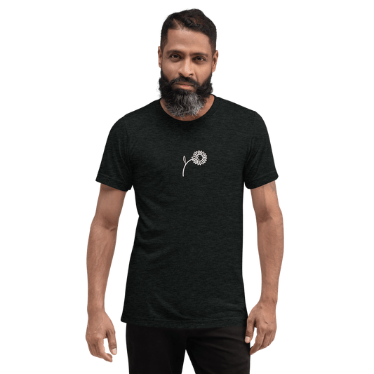 Unisex 'Happy Sunflower' Short Sleeve Tee - barkerclothing