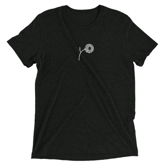 Unisex 'Happy Sunflower' Short Sleeve Tee - barkerclothing