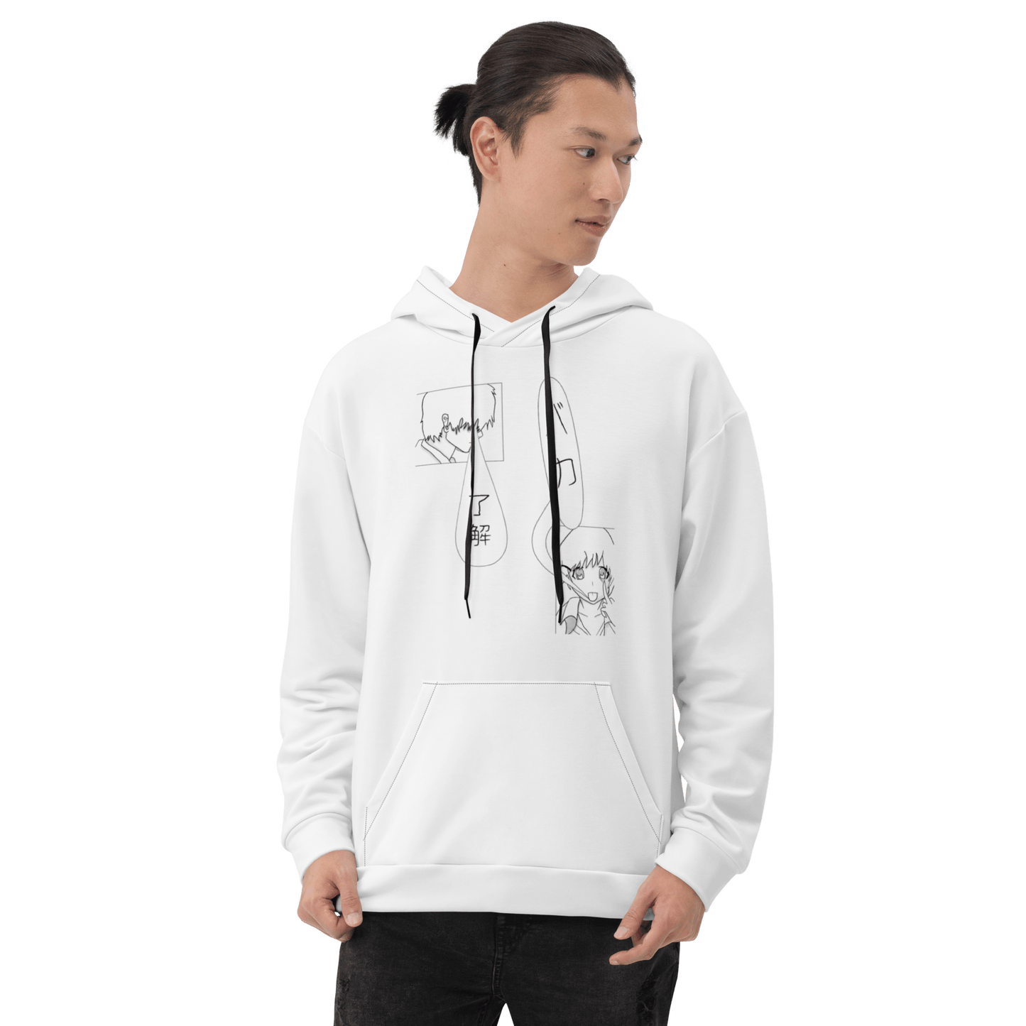 Unisex 'Manga' Hoodie - barkerclothing