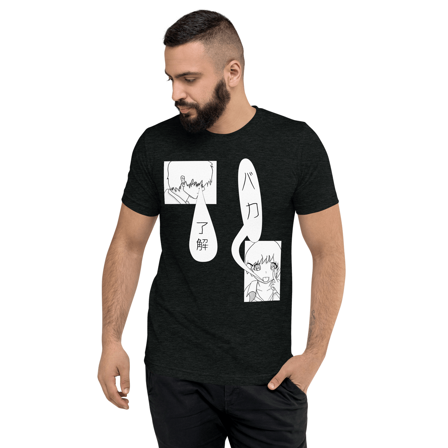 Unisex 'Manga Sketch' Short-Sleeve Tee - barkerclothing