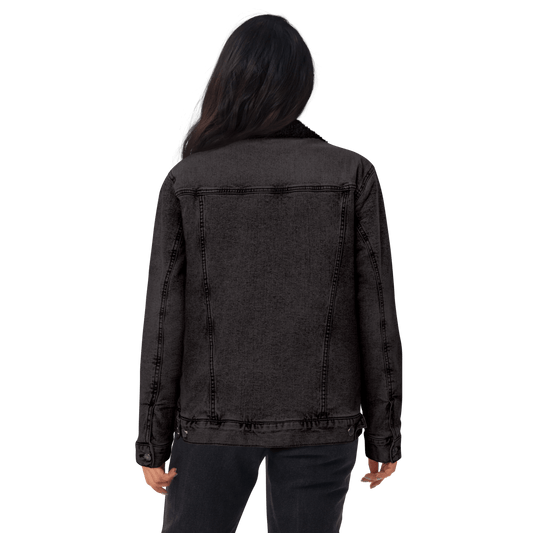 Unisex Signature Denim Sherpa Jacket - barkerclothing