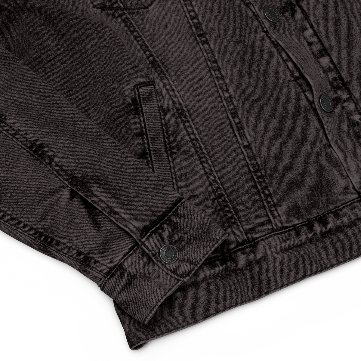 Unisex Signature Denim Sherpa Jacket - barkerclothing