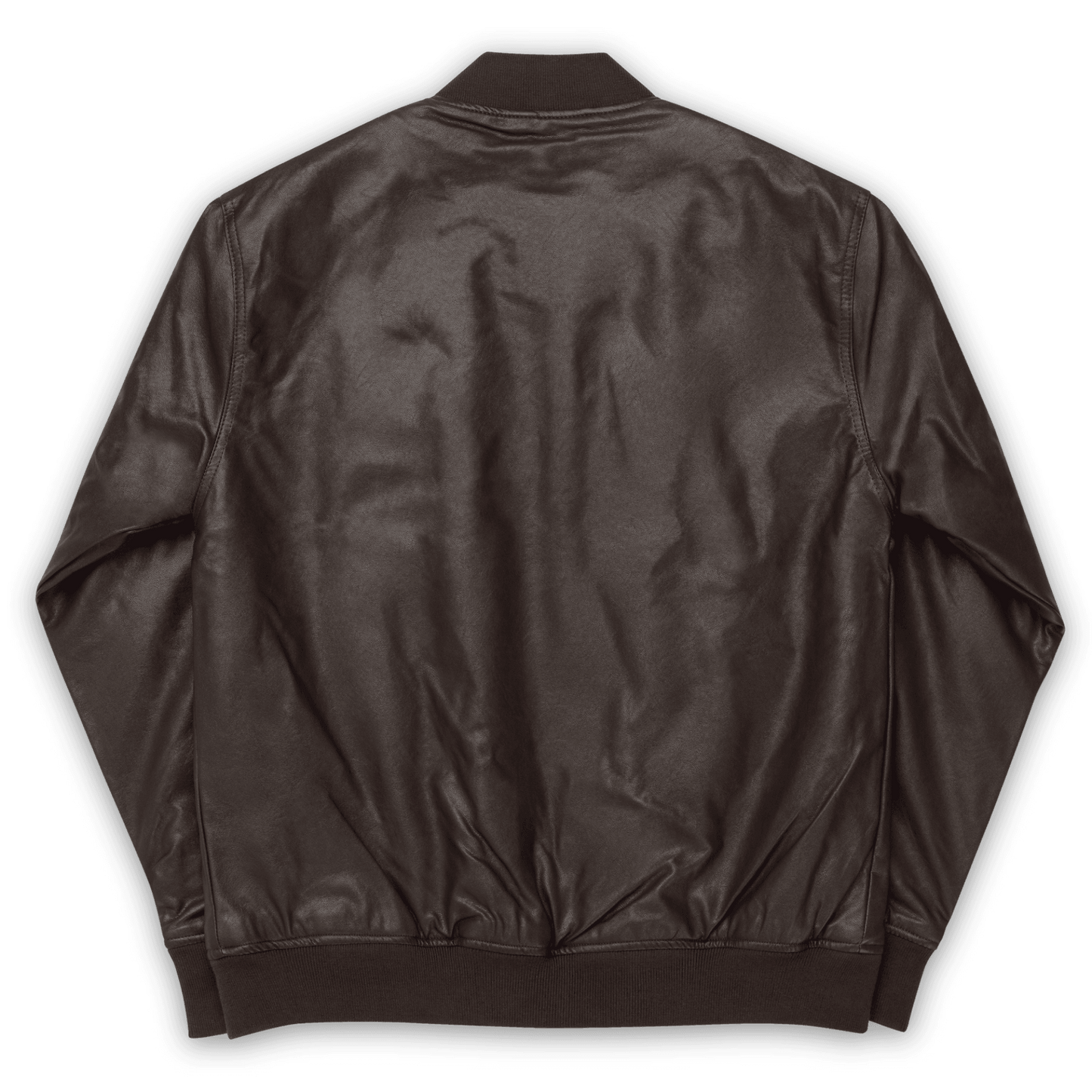 Unisex 'Signature' Leather Bomber Jacket - barkerclothing