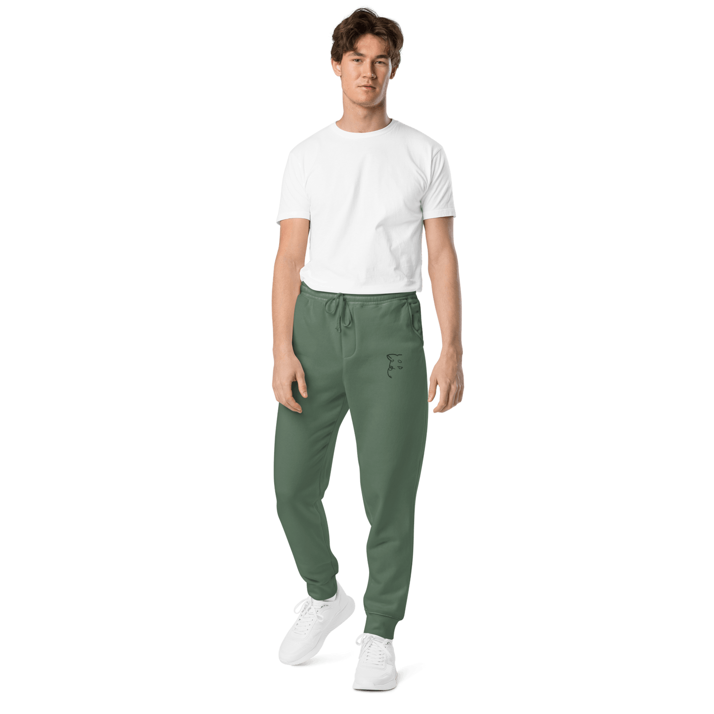 Unisex 'Simply Barker' Pigment-Dyed Sweatpants - barkerclothing