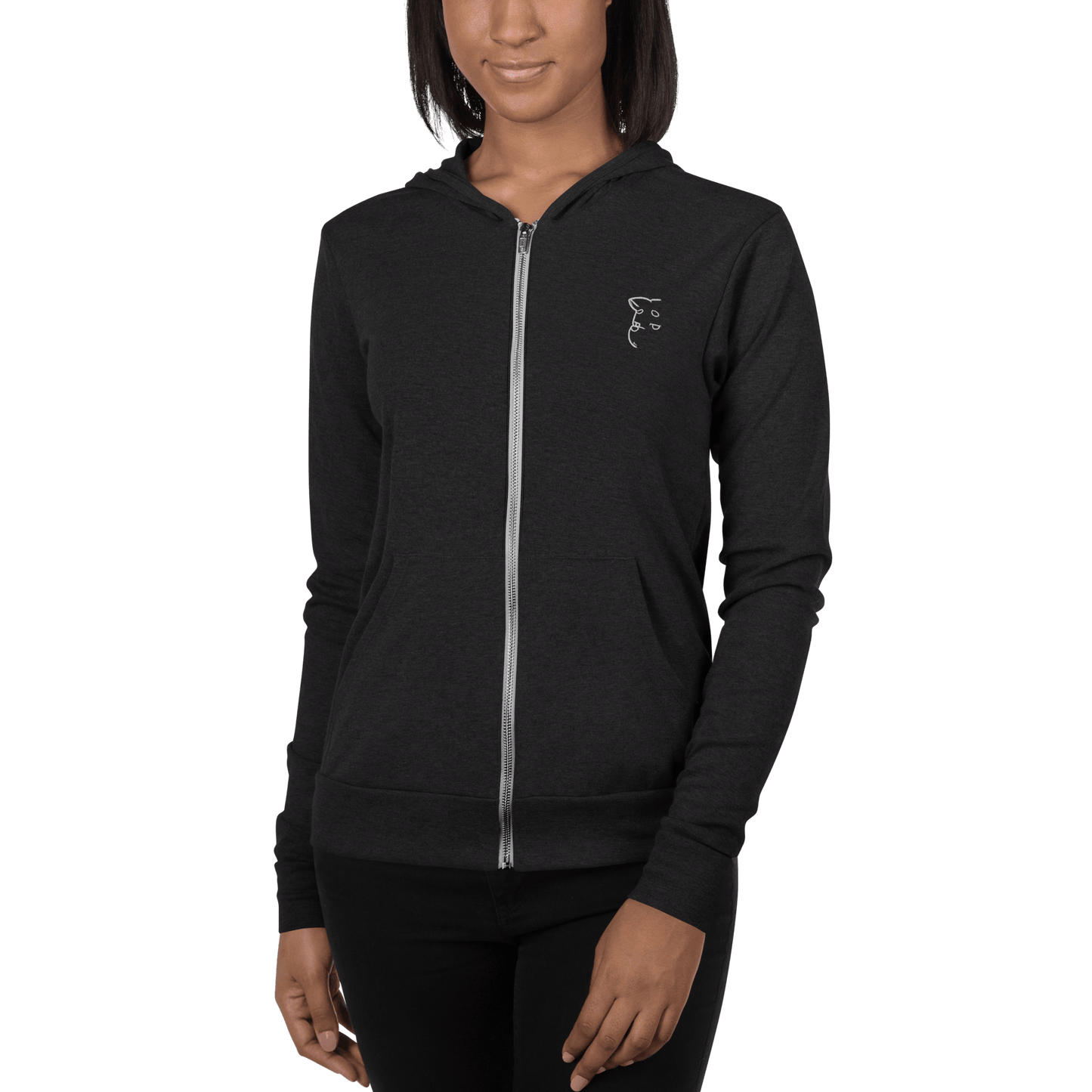 Unisex 'Simply Barker' Zip Hoodie - barkerclothing