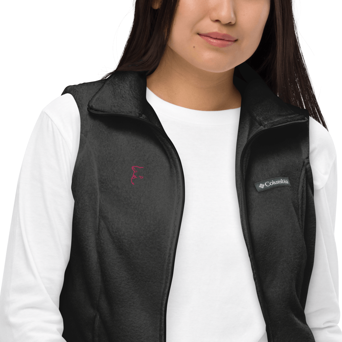 Women’s Columbia Fleece Vest - barkerclothing