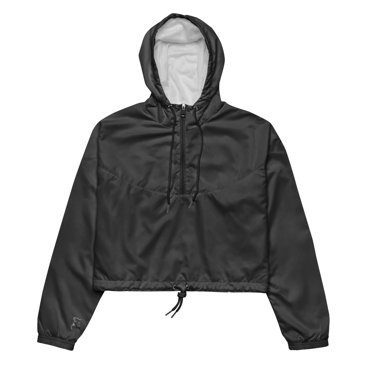 Women’s Cropped Windbreaker (Eclipse) - barkerclothing