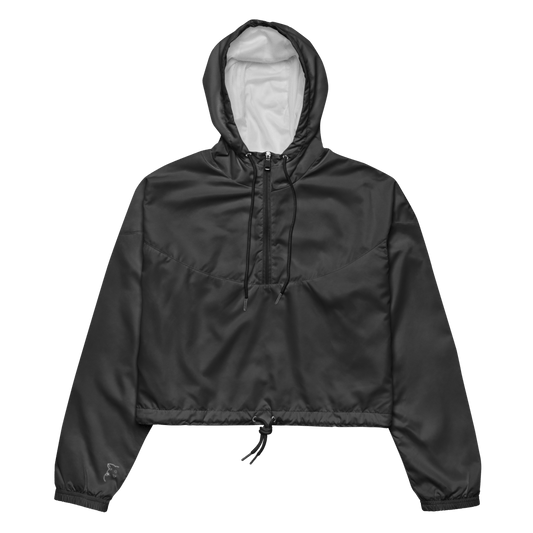 Women’s Cropped Windbreaker (Eclipse) - barkerclothing