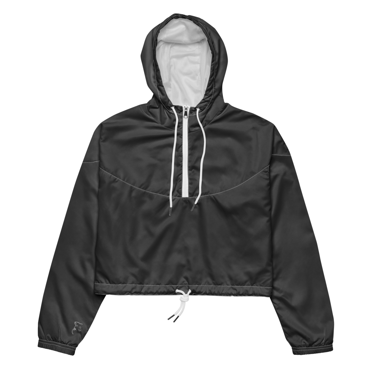 Women’s Cropped Windbreaker (Eclipse) - barkerclothing
