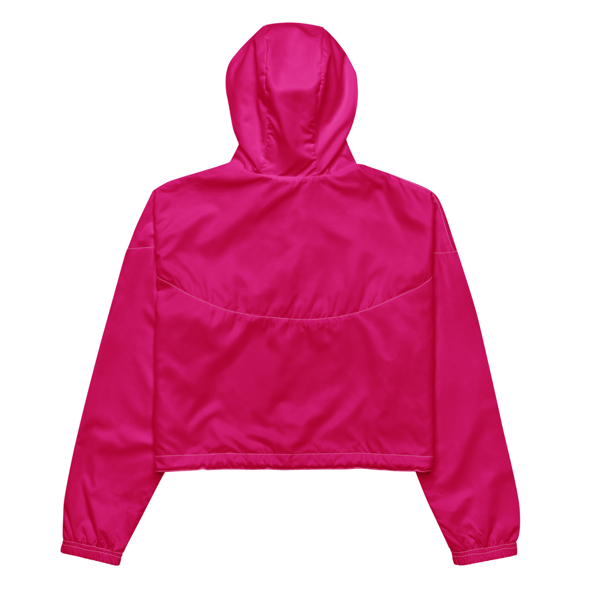 Women’s Cropped Windbreaker (Pink) - barkerclothing