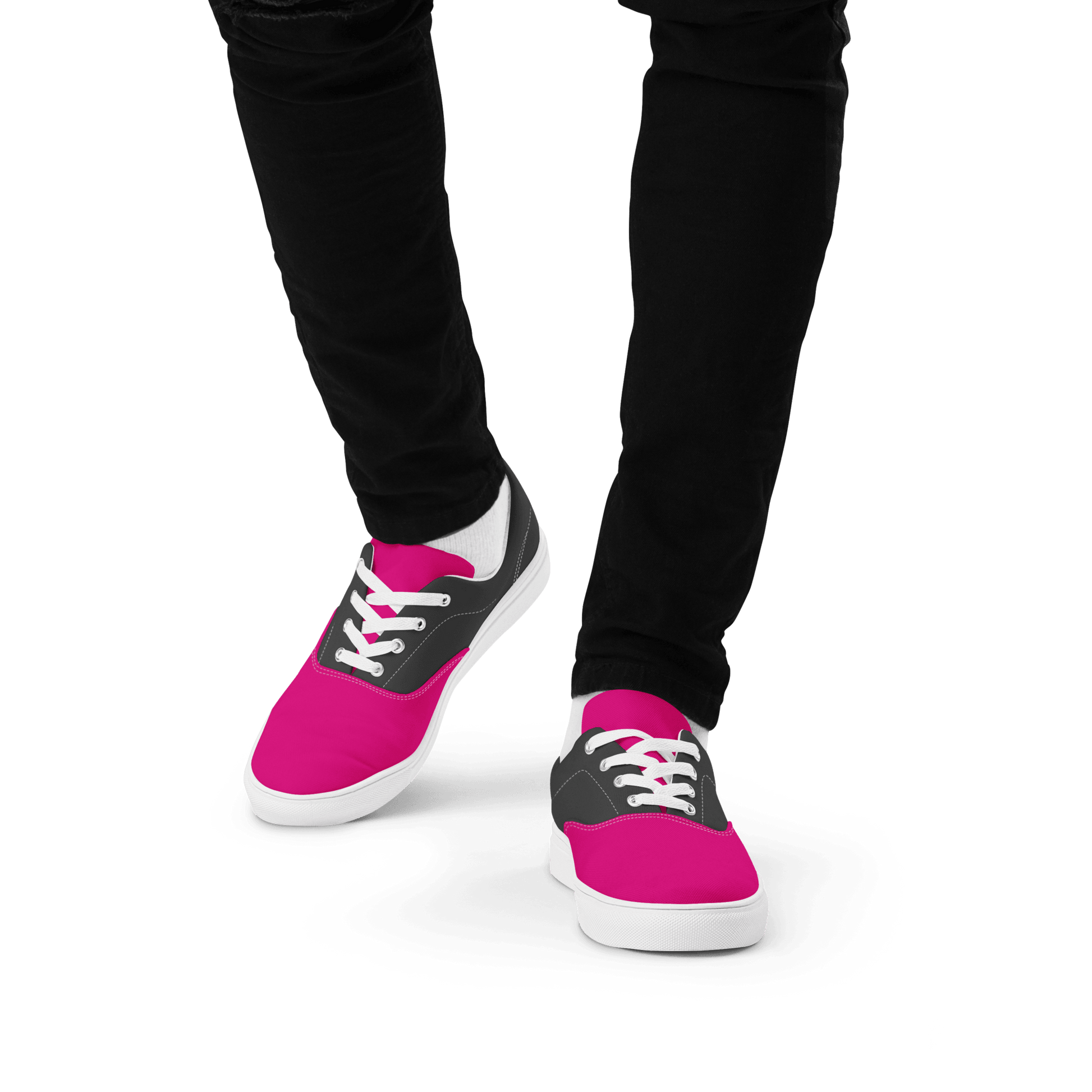 Maxis Match Vans Shoes Sims Men's Grey Pink Lace-Ups