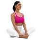 Padded Sports Bra (Pink) - barkerclothing