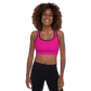 Padded Sports Bra (Pink) - barkerclothing