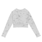 Recycled Long-Sleeve Crop Top - barkerclothing